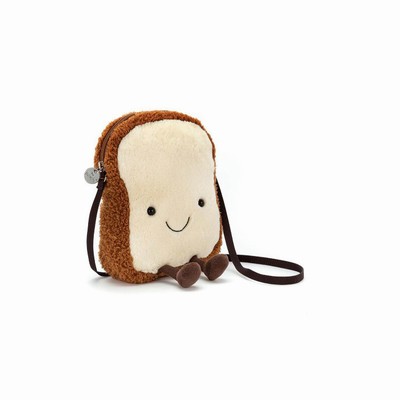 Jellycat Amuseables Toast Bag USA | 45691ZRDI